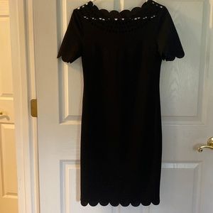 Black scallop trimmed SHEIN dress size small